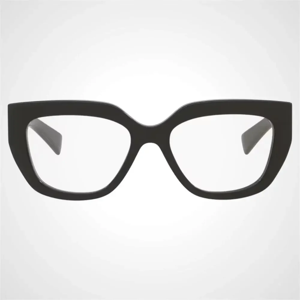 New Gucci Eyeglasses Black Cat Eye Metal GG Logo 53-18-140mm Rx-able Womens
